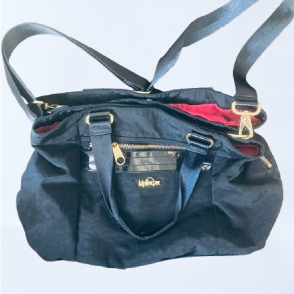 Kipling Bag In Navy, Pink, Gold - Picture 6 of 6